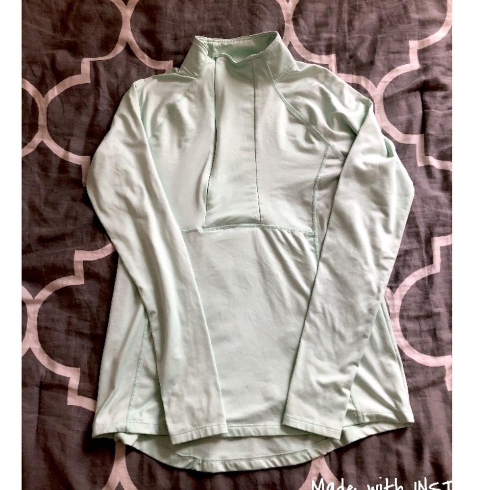 Mint Green Quarter Zip